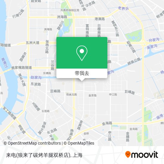 来电(狼来了碳烤羊腿双桥店)地图