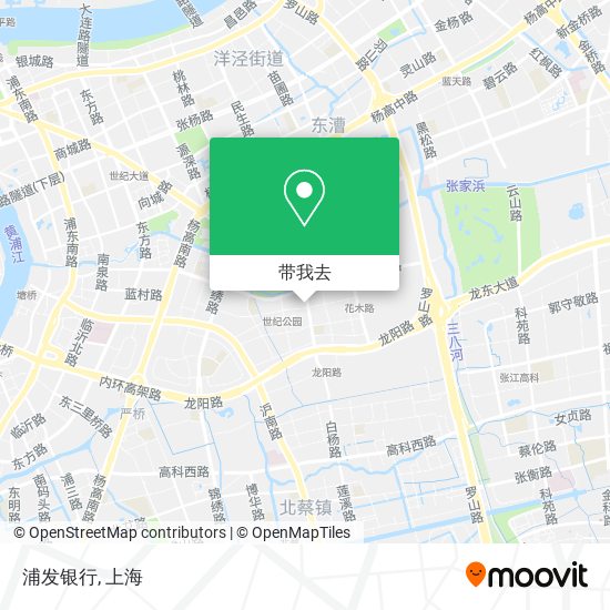 浦发银行地图