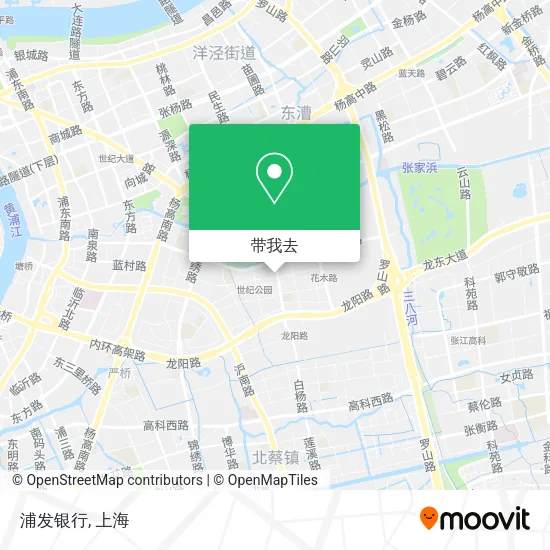 浦发银行地图