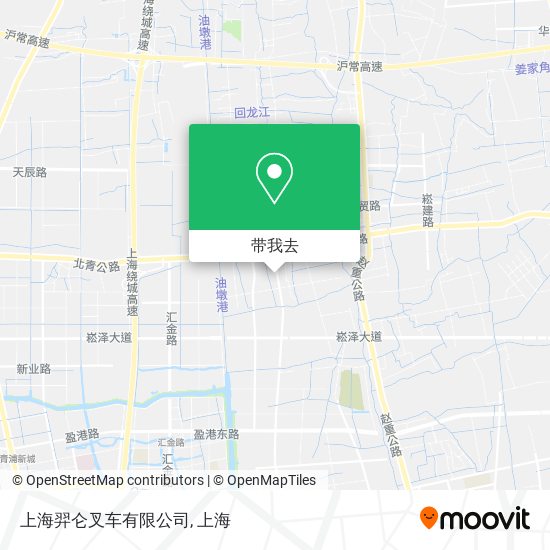 上海羿仑叉车有限公司地图