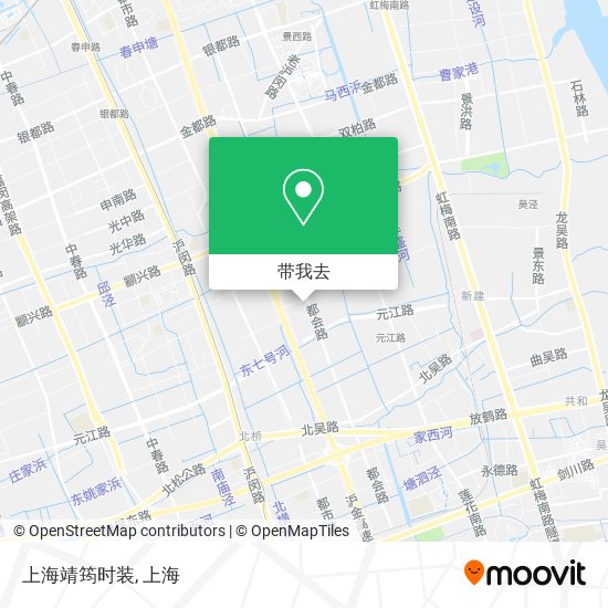 上海靖筠时装地图