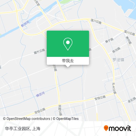 华亭工业园区地图