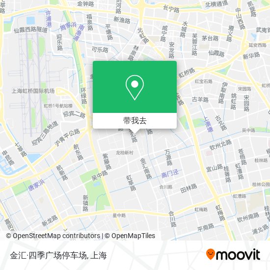 金汇·四季广场停车场地图