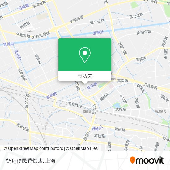 鹤翔便民香烛店地图