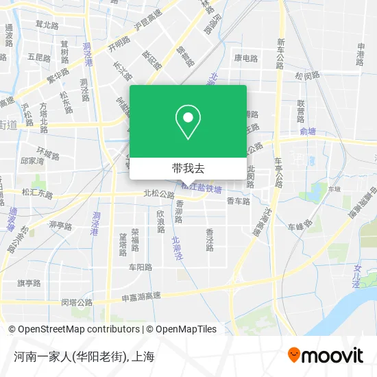 河南一家人(华阳老街)地图