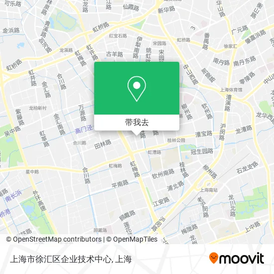 上海市徐汇区企业技术中心地图