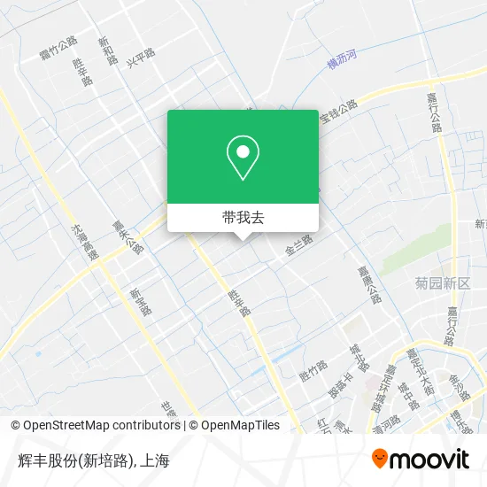 辉丰股份(新培路)地图