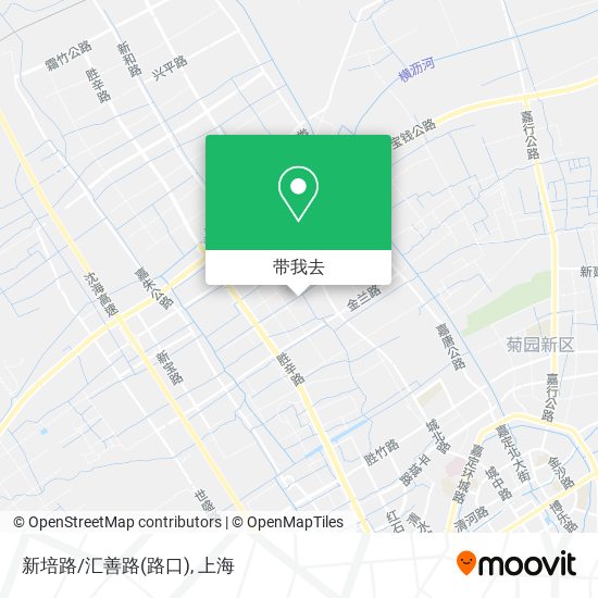 新培路/汇善路(路口)地图