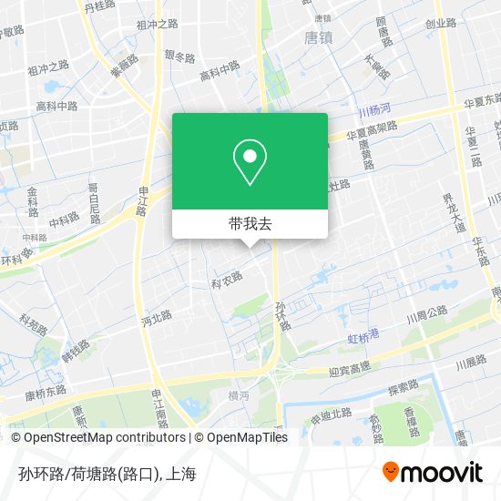 孙环路/荷塘路(路口)地图