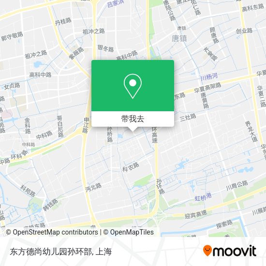 东方德尚幼儿园孙环部地图
