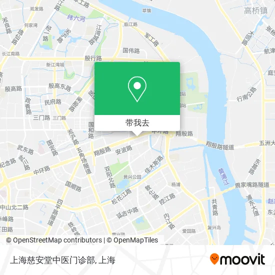 上海慈安堂中医门诊部地图