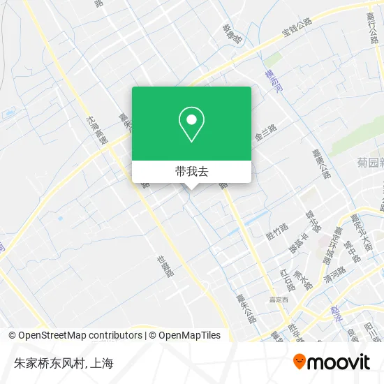 朱家桥东风村地图