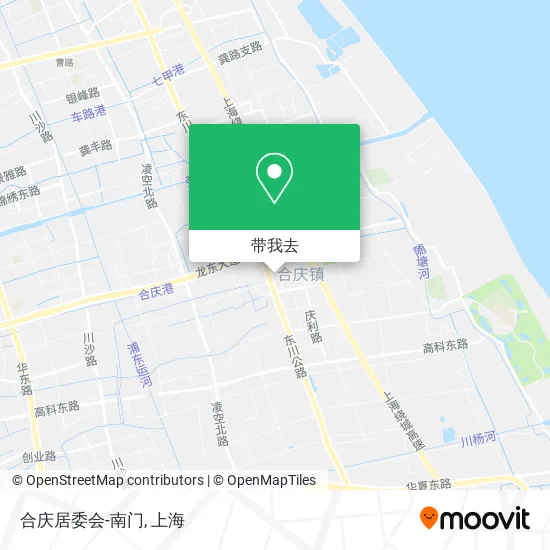 合庆居委会-南门地图