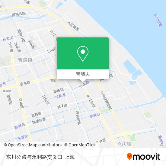 东川公路与永利路交叉口地图