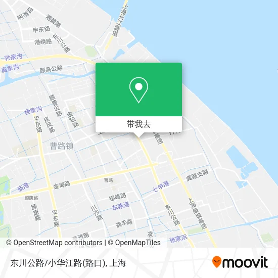 东川公路/小华江路(路口)地图