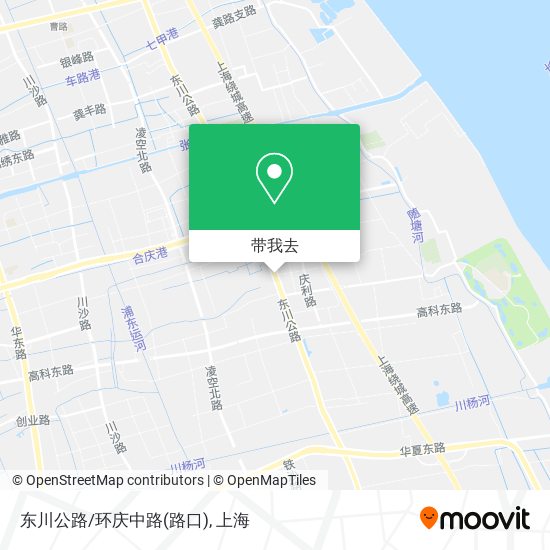 东川公路/环庆中路(路口)地图