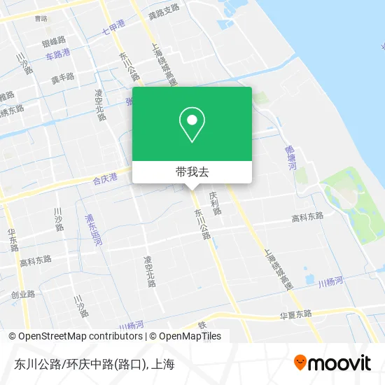 东川公路/环庆中路(路口)地图