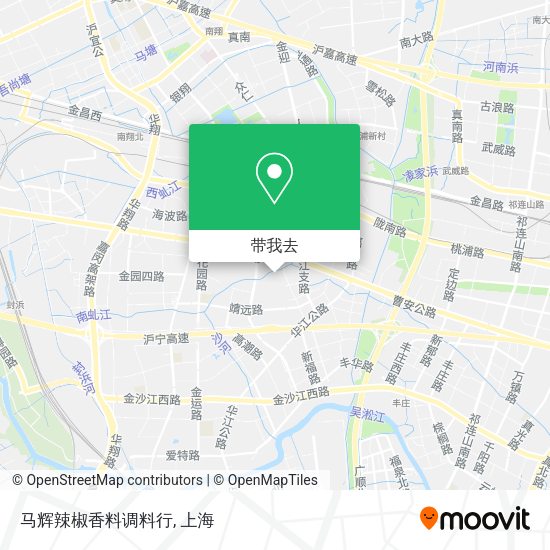 马辉辣椒香料调料行地图
