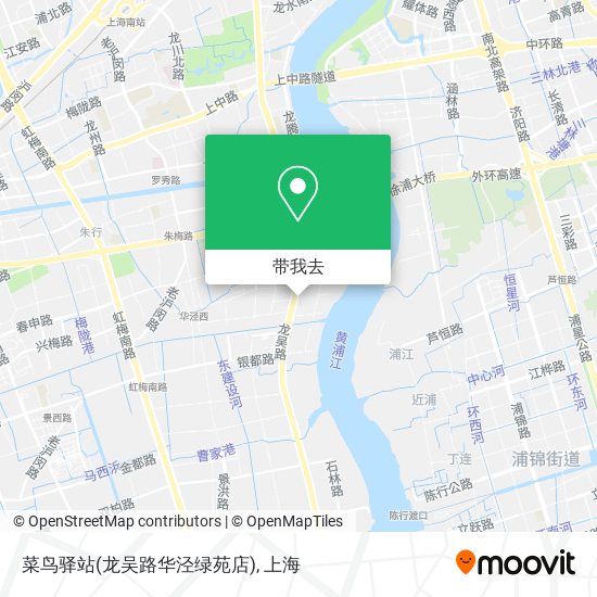 菜鸟驿站(龙吴路华泾绿苑店)地图