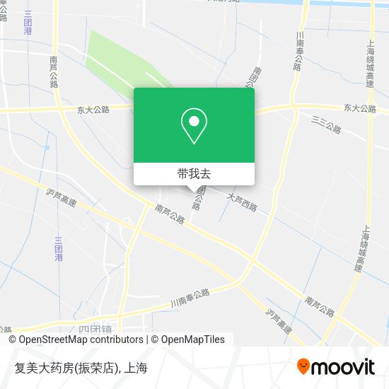 复美大药房(振荣店)地图