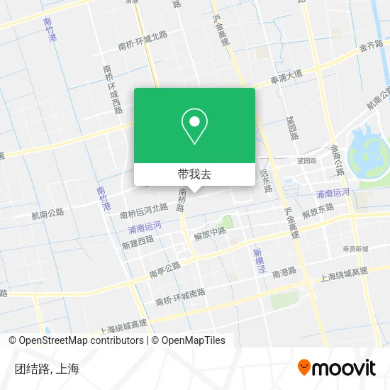 团结路地图