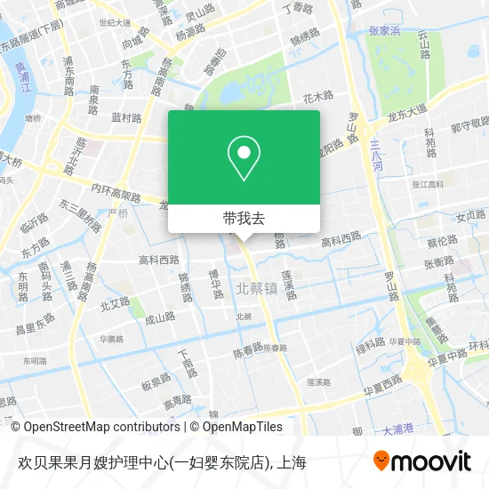 欢贝果果月嫂护理中心(一妇婴东院店)地图