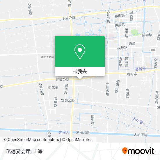 茂德宴会厅地图