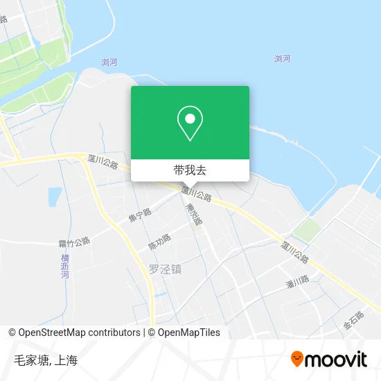 毛家塘地图