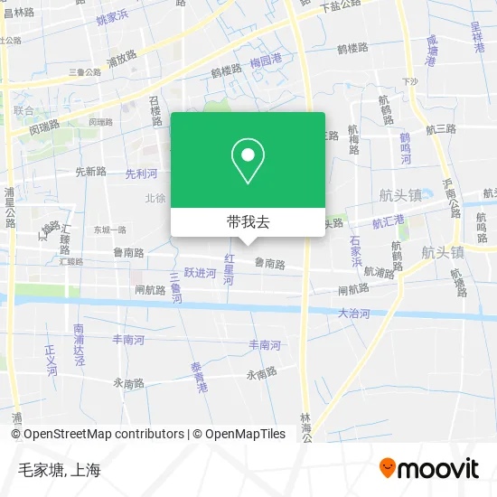 毛家塘地图