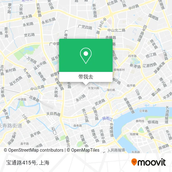 宝通路415号地图