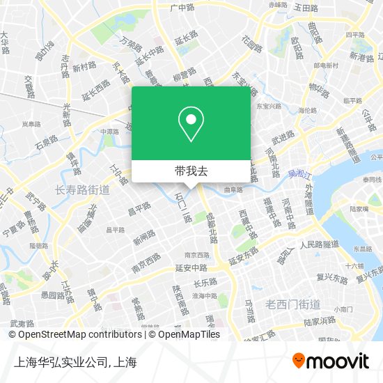 上海华弘实业公司地图