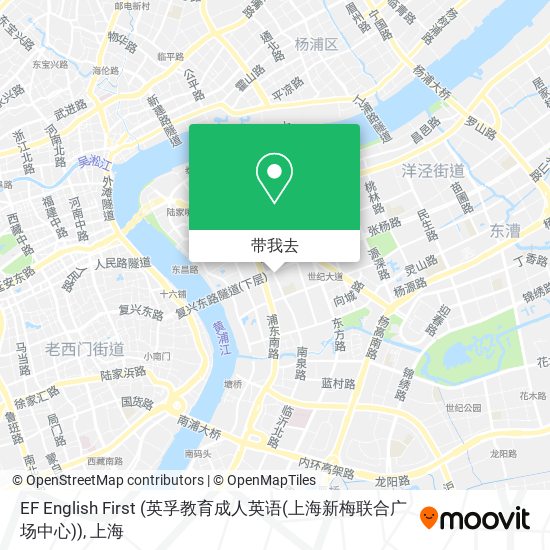 EF English First (英孚教育成人英语(上海新梅联合广场中心))地图