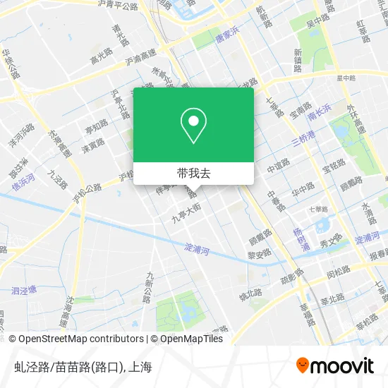 虬泾路/苗苗路(路口)地图