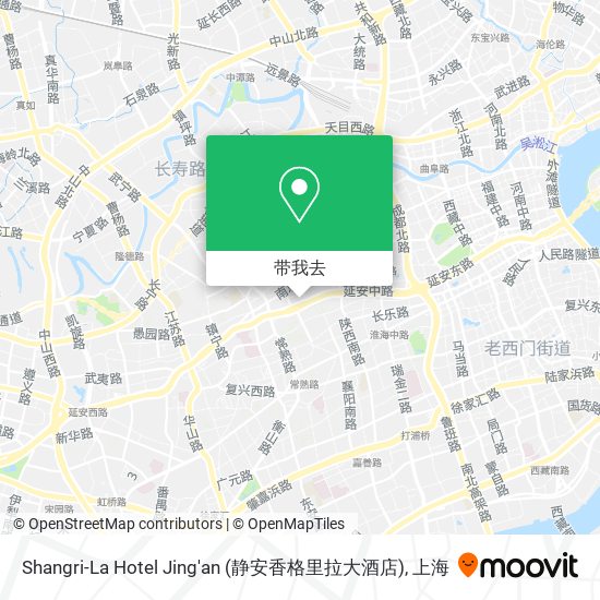 Shangri-La Hotel Jing'an (静安香格里拉大酒店)地图