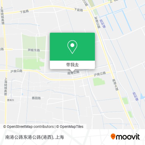 南港公路东港公路(港西)地图