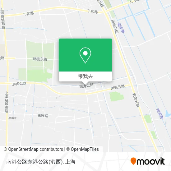 南港公路东港公路(港西)地图