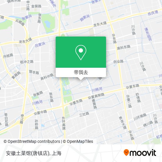 安徽土菜馆(唐镇店)地图