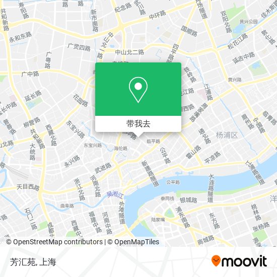 芳汇苑地图