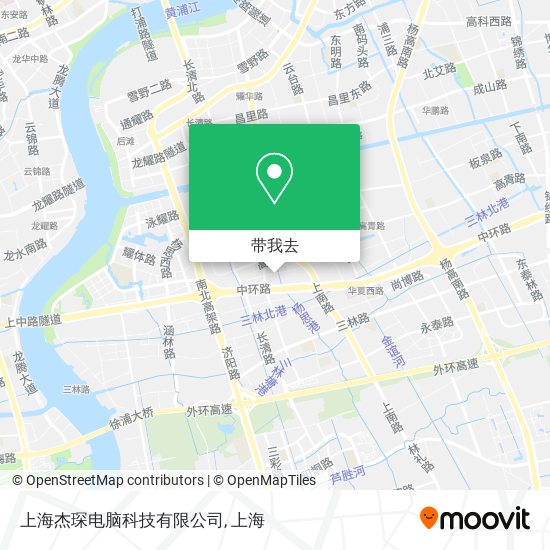 上海杰琛电脑科技有限公司地图