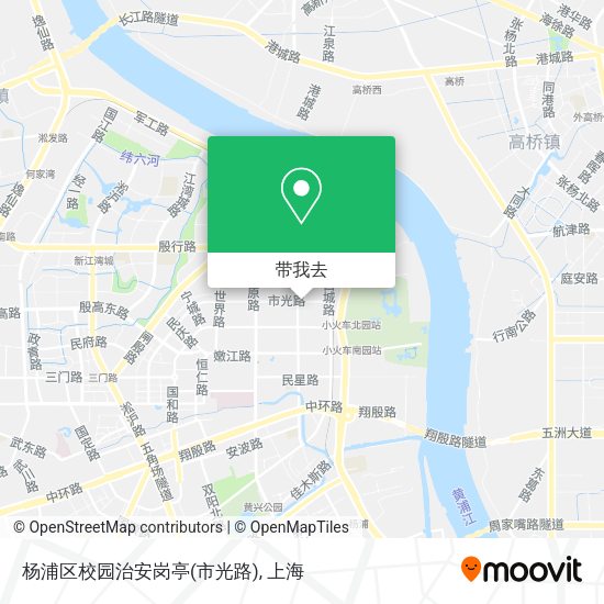 杨浦区校园治安岗亭(市光路)地图