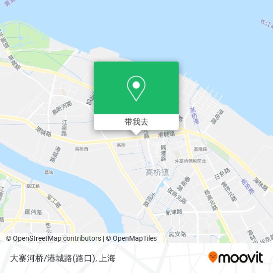 大寨河桥/港城路(路口)地图
