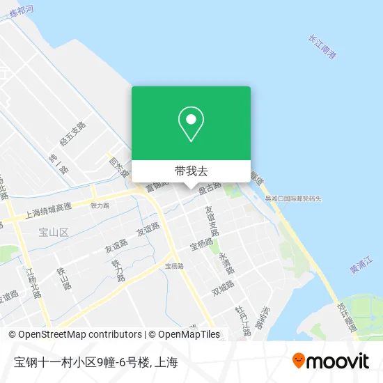 宝钢十一村小区9幢-6号楼地图