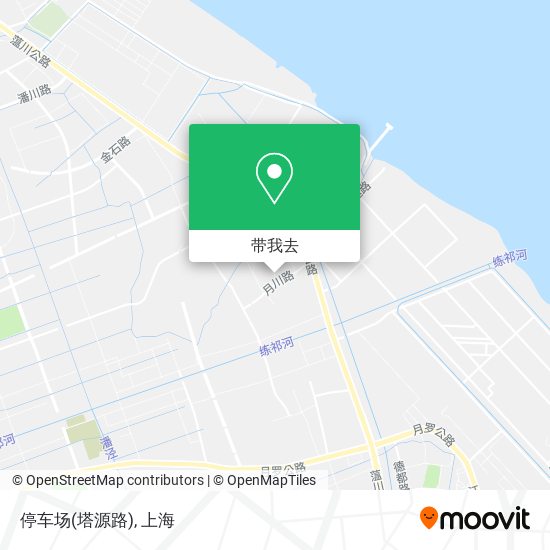 停车场(塔源路)地图