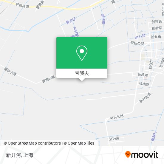 新开河地图