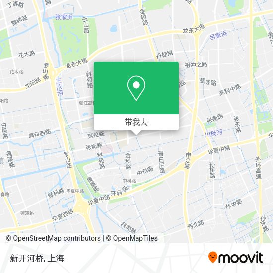 新开河桥地图