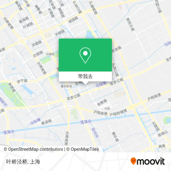 叶桥泾桥地图