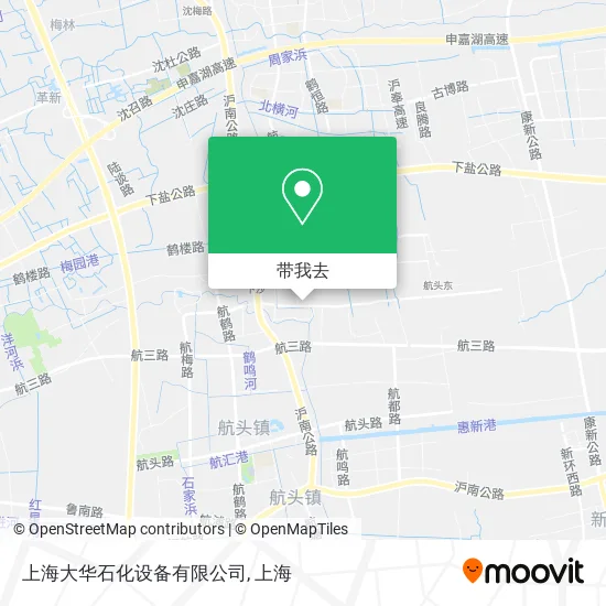 上海大华石化设备有限公司地图