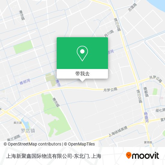 上海新聚鑫国际物流有限公司-东北门地图