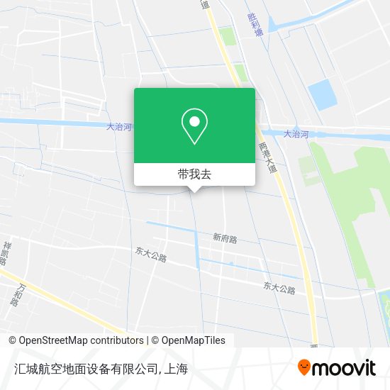 汇城航空地面设备有限公司地图