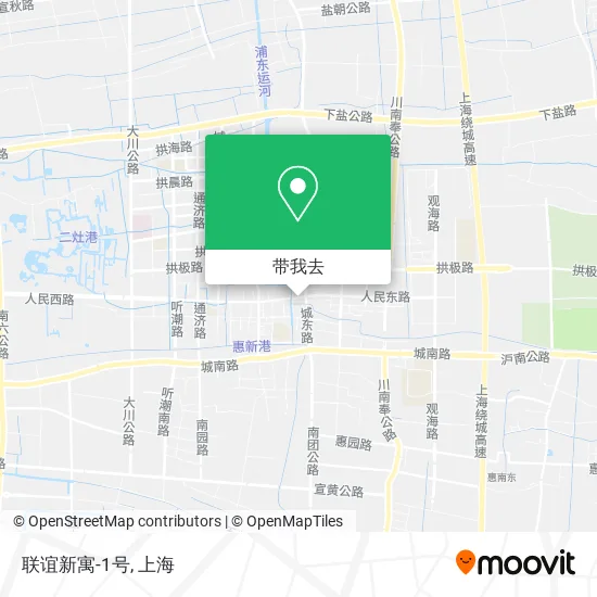 联谊新寓-1号地图